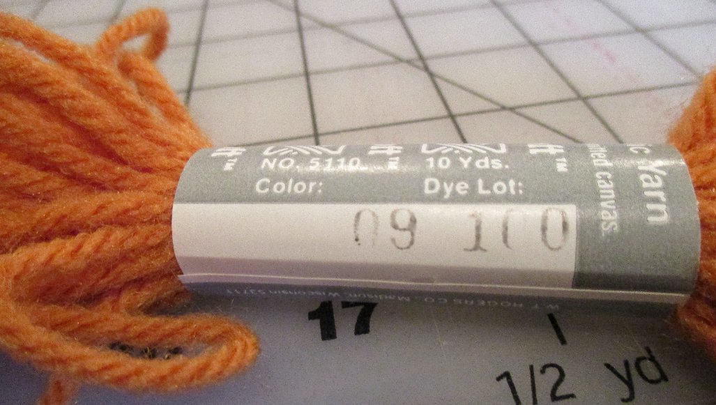 Pearl-Loft 4-Ply Spun Acrylic Yarn 10 Yards Caramel #09 Lot 100 Needlepoint Plastic Canvas