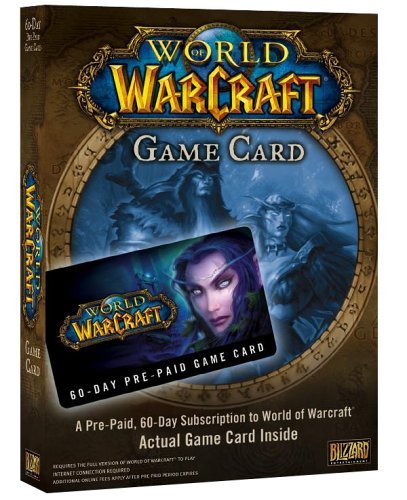 World Of Warcraft 60 Day Time Card (US)
