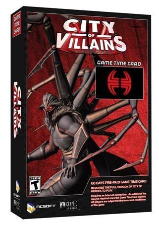 City of Villains 60 Day Pre-Paid Time Card