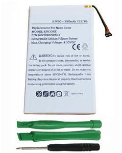 6027B0090501 NOOKCOLOR Battery for Nook Color Tablet BNTV250 BNTV250A BNRV200