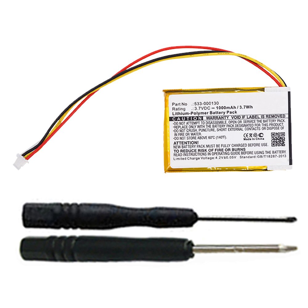 1000mAh 533-000130 Battery for Logitech G900 Chaos Spectrum Mouse 910-004558