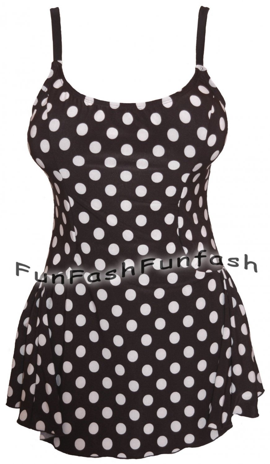 MT9 FUNFASH BLACK WHITE SWIMWEAR SWIMSUIT BATHING SUIT SWIMSUIT SIZE LARGE 9 11