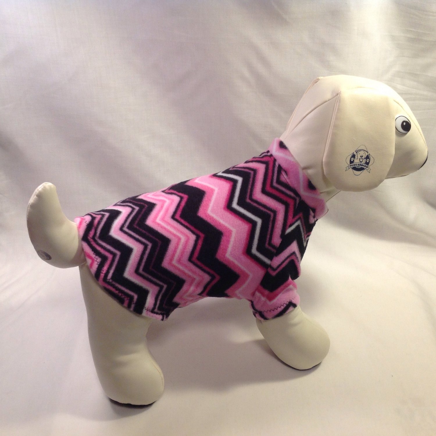 dog shirt X SMALL pink chevron dog shirts fleece sweater sweatshirt puppy