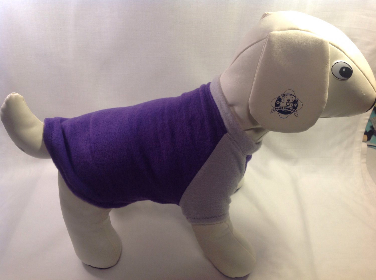 dog shirt MEDIUM purple dog shirts fleece sweater sweatshirt puppy