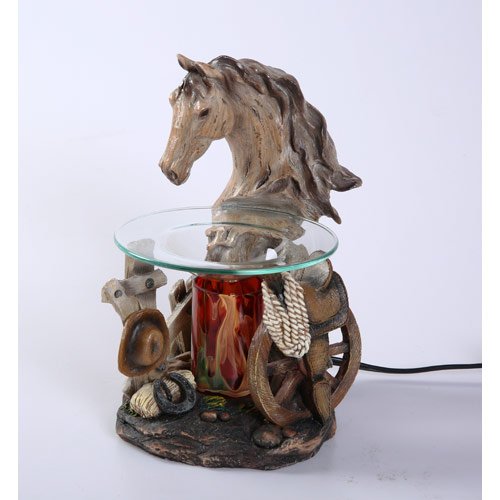 Horse Oil And Wax Tart Warmer - Polyresin