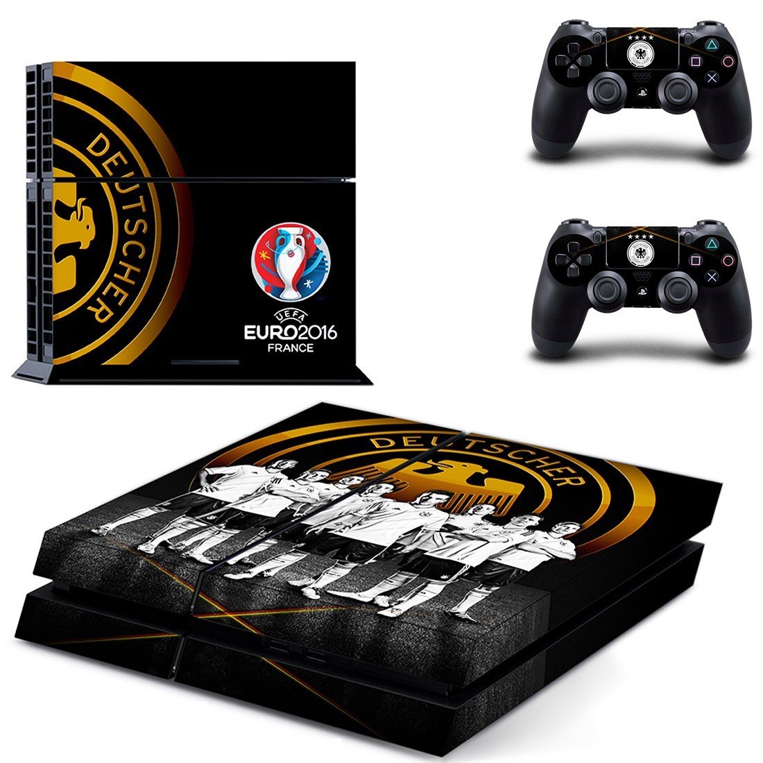 germany national football team ps4 skin decal for console and controllers