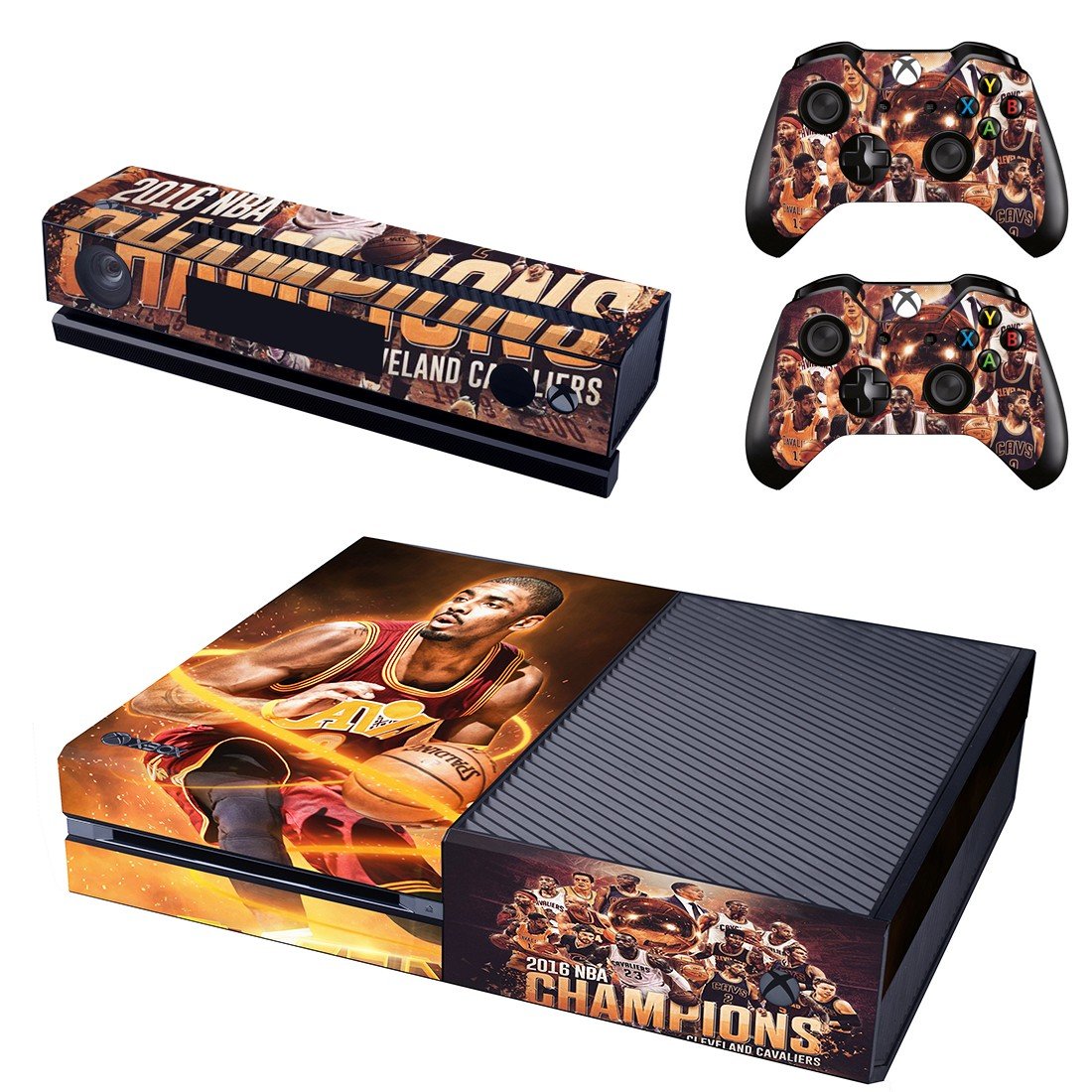 claveland cavaliers skin decal for Xbox one console and controllers
