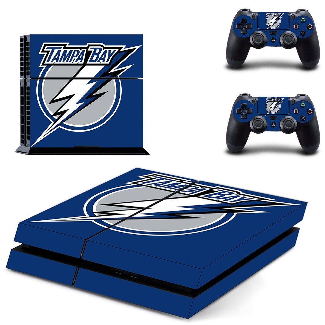 tampa bay water body ps4 skin decal for console and controllers