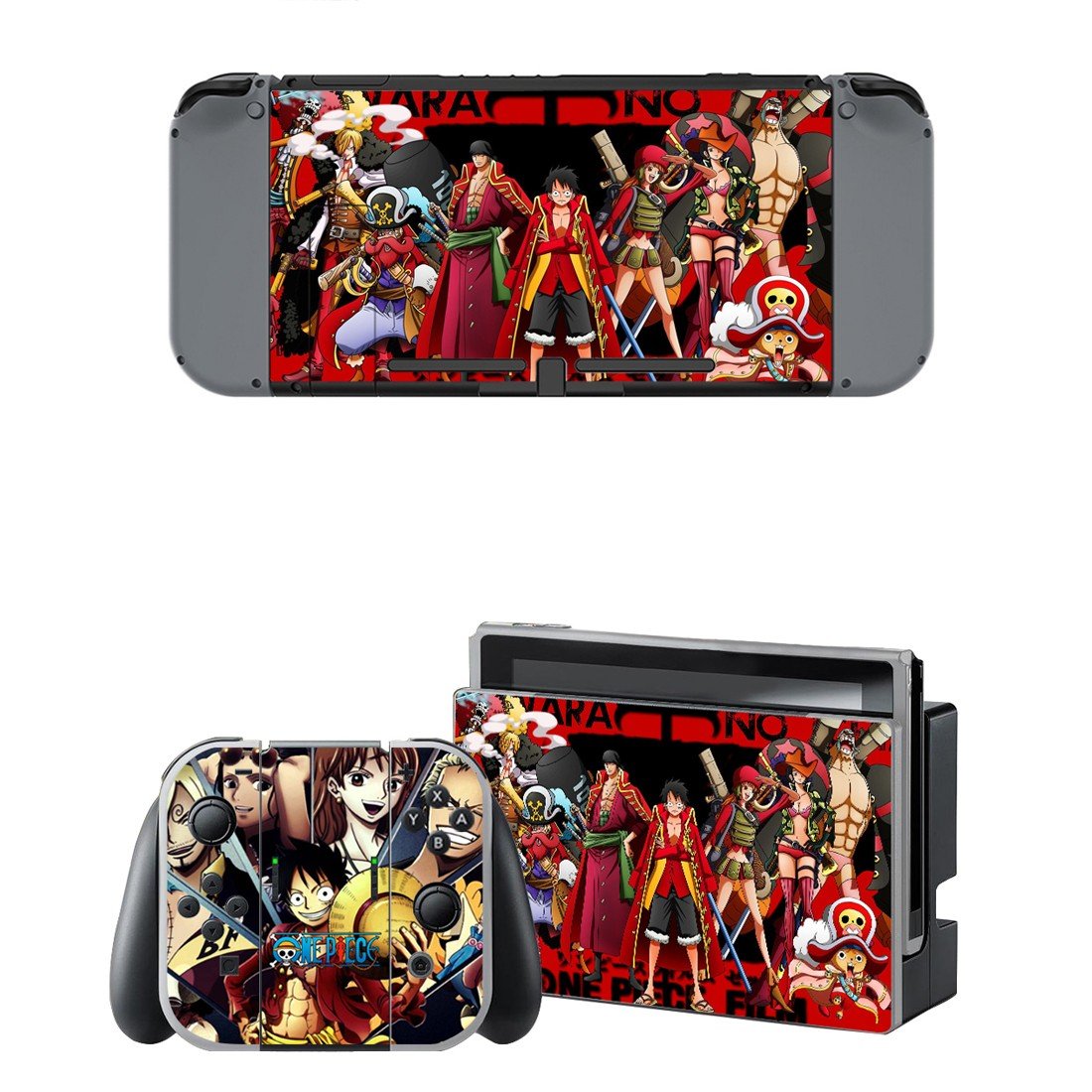 One Piece decal for Nintendo switch console sticker skin