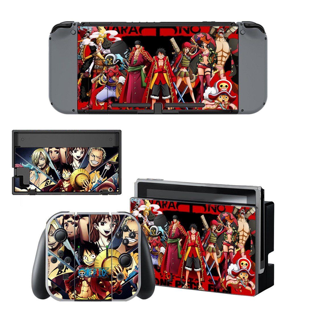 One Piece decal for Nintendo switch console sticker skin