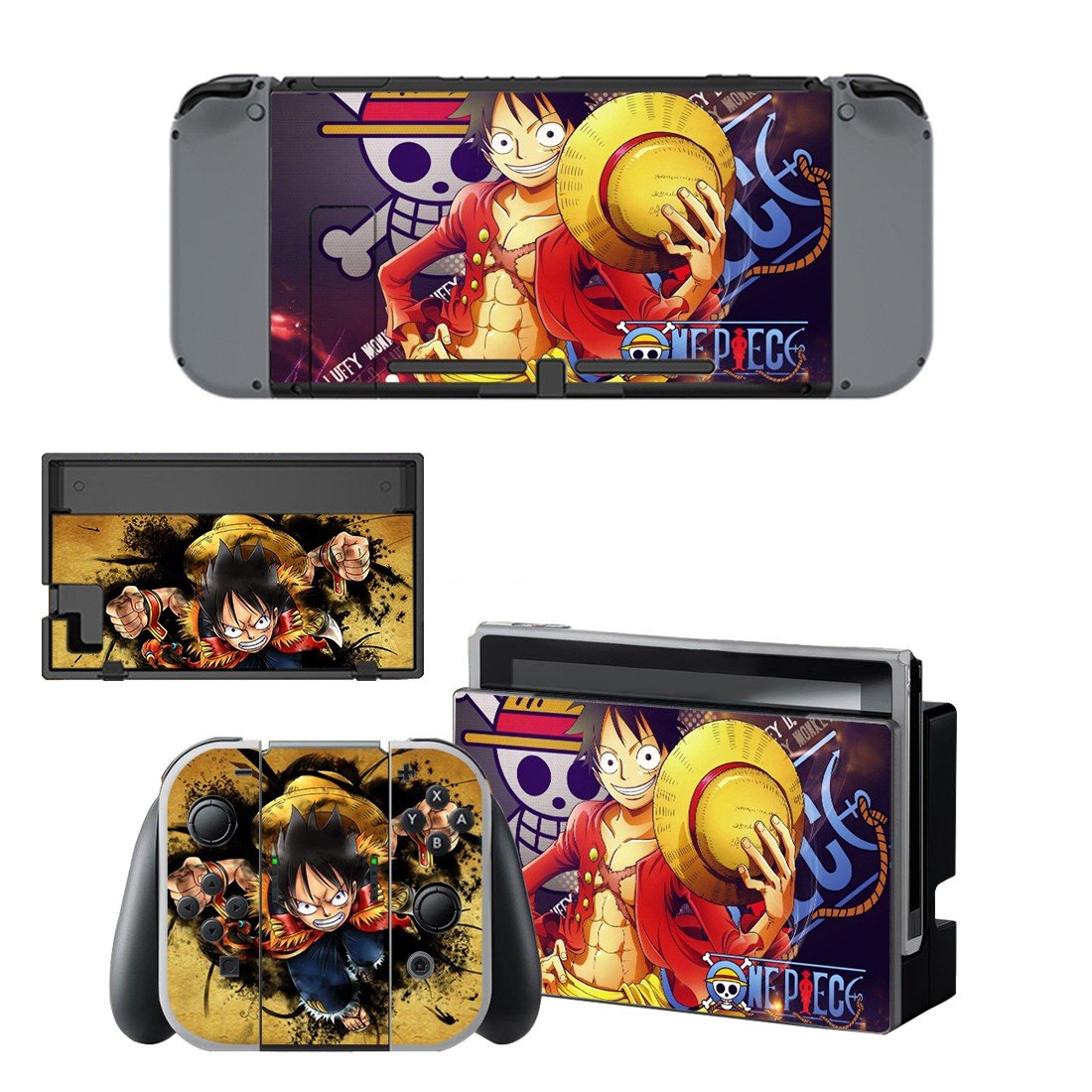 One Piece decal for Nintendo switch console sticker skin