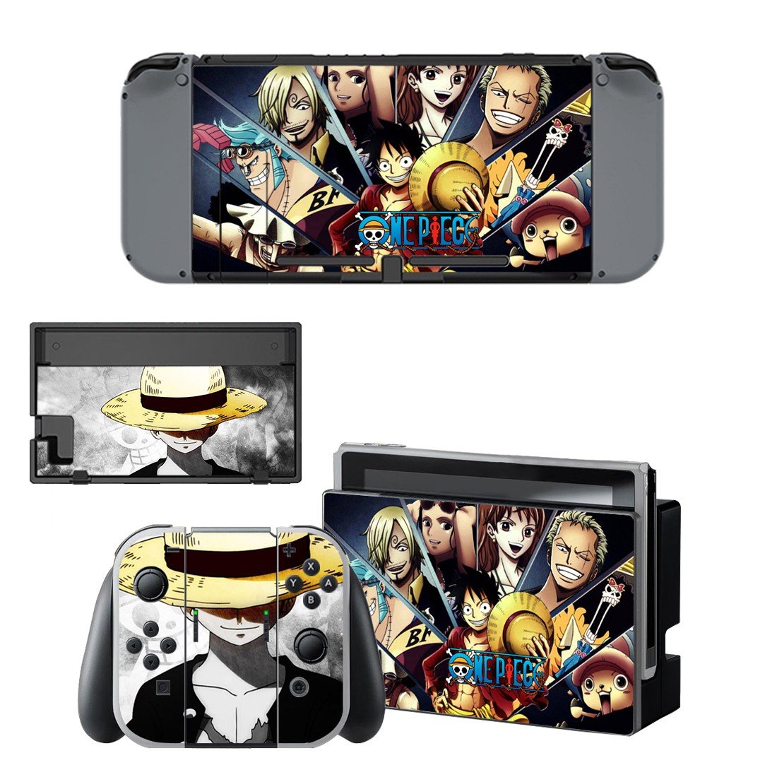 One Piece decal for Nintendo switch console sticker skin