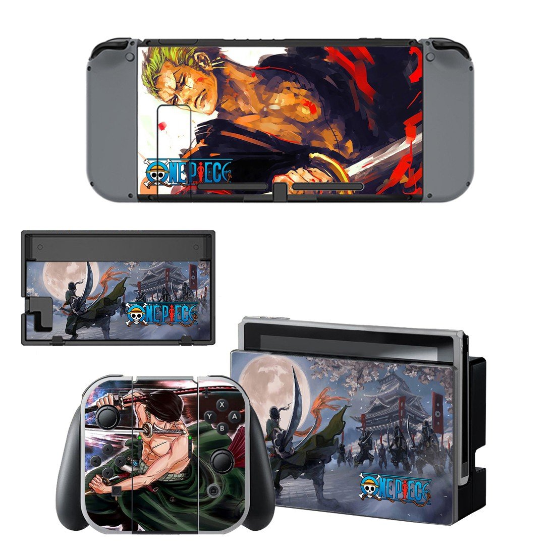 One Piece decal for Nintendo switch console sticker skin