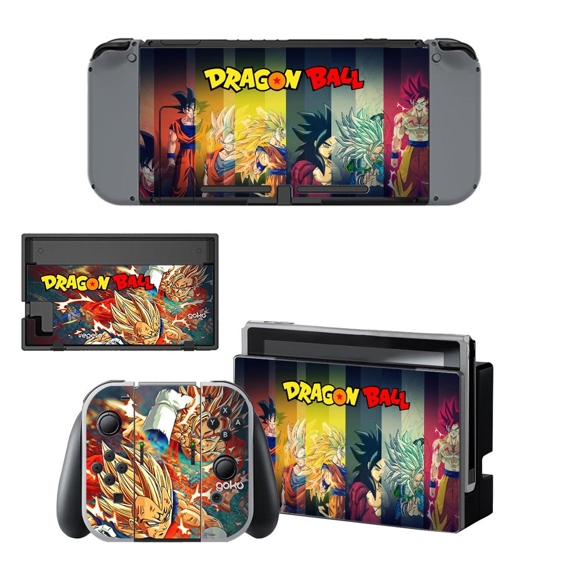 Dragon Ball decal for Nintendo switch console sticker skin
