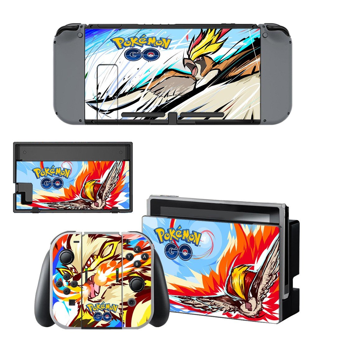 Kirby decal for Nintendo switch console sticker skin