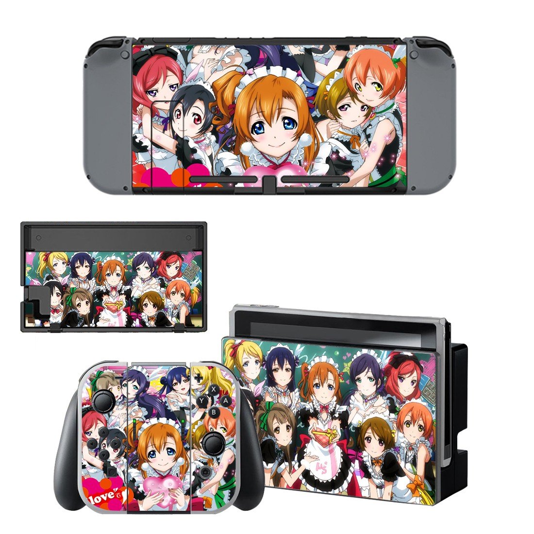 LoveLive decal for Nintendo switch console sticker skin