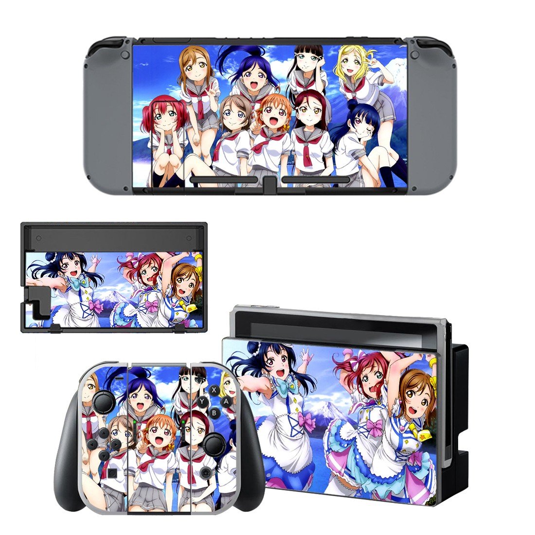 LoveLive decal for Nintendo switch console sticker skin