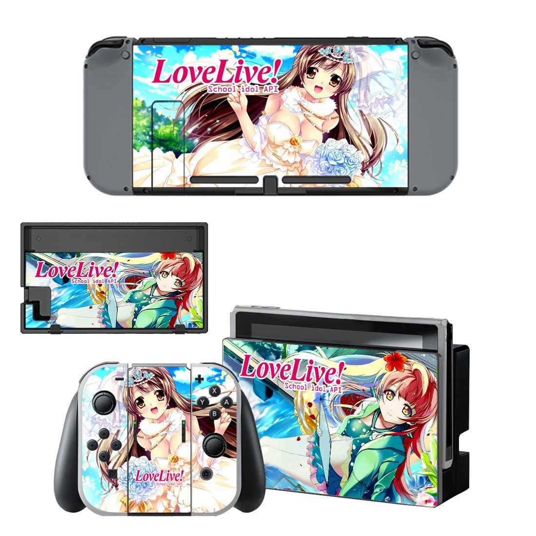LoveLive decal for Nintendo switch console sticker skin