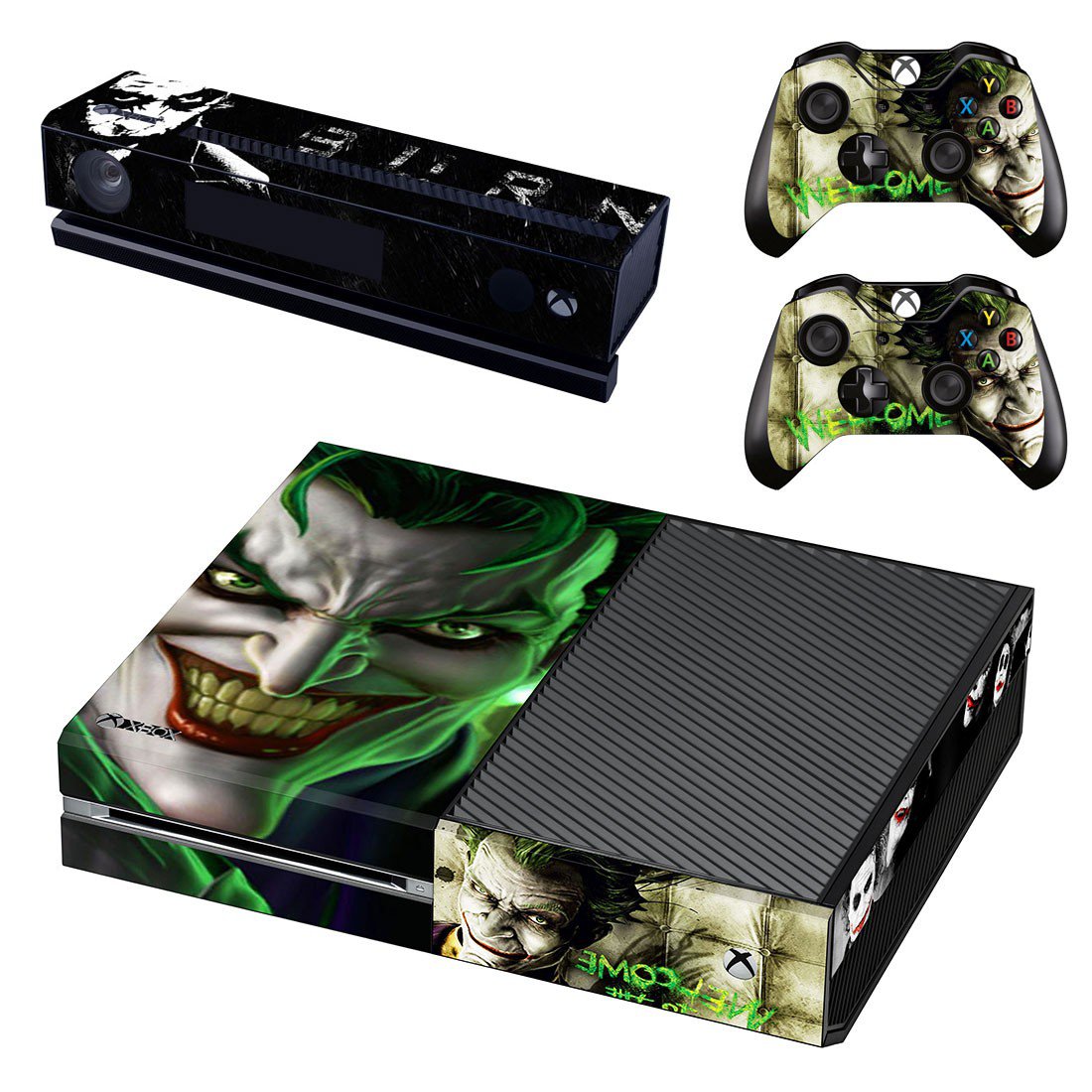 Joker skin decal for Xbox one console and controllers