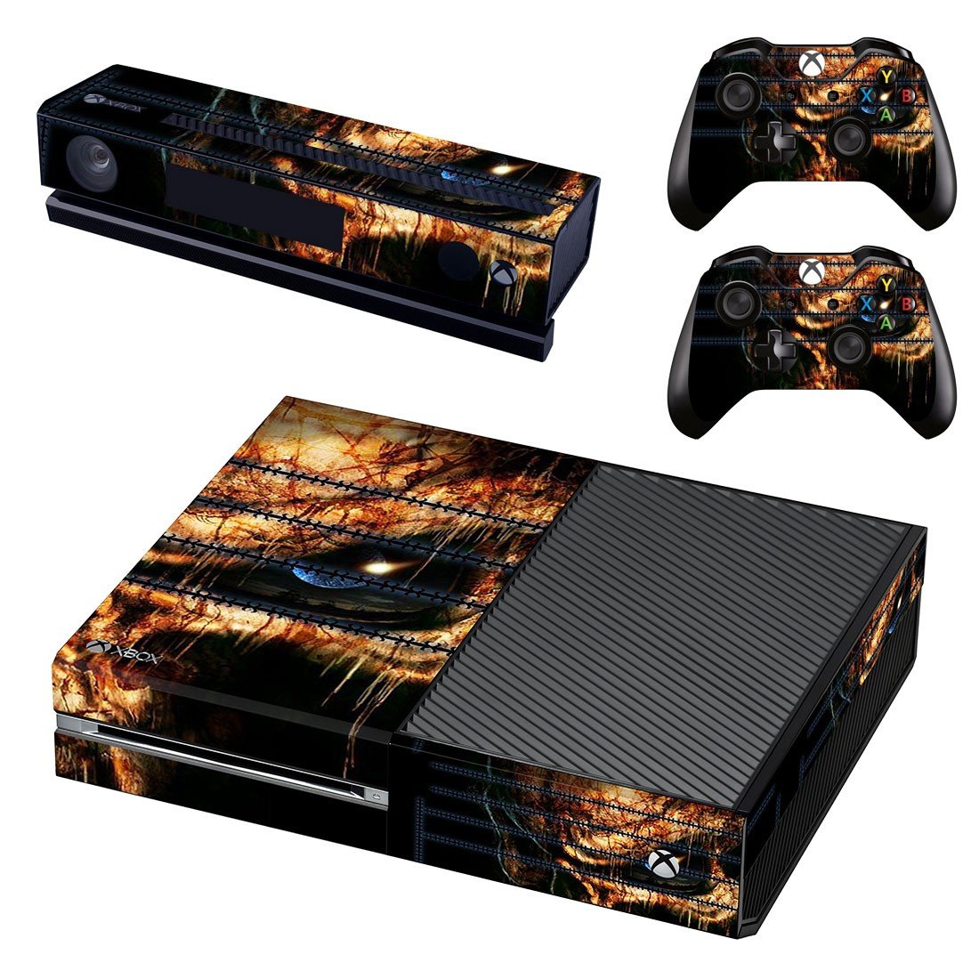 Predator skin decal for Xbox one console and controllers