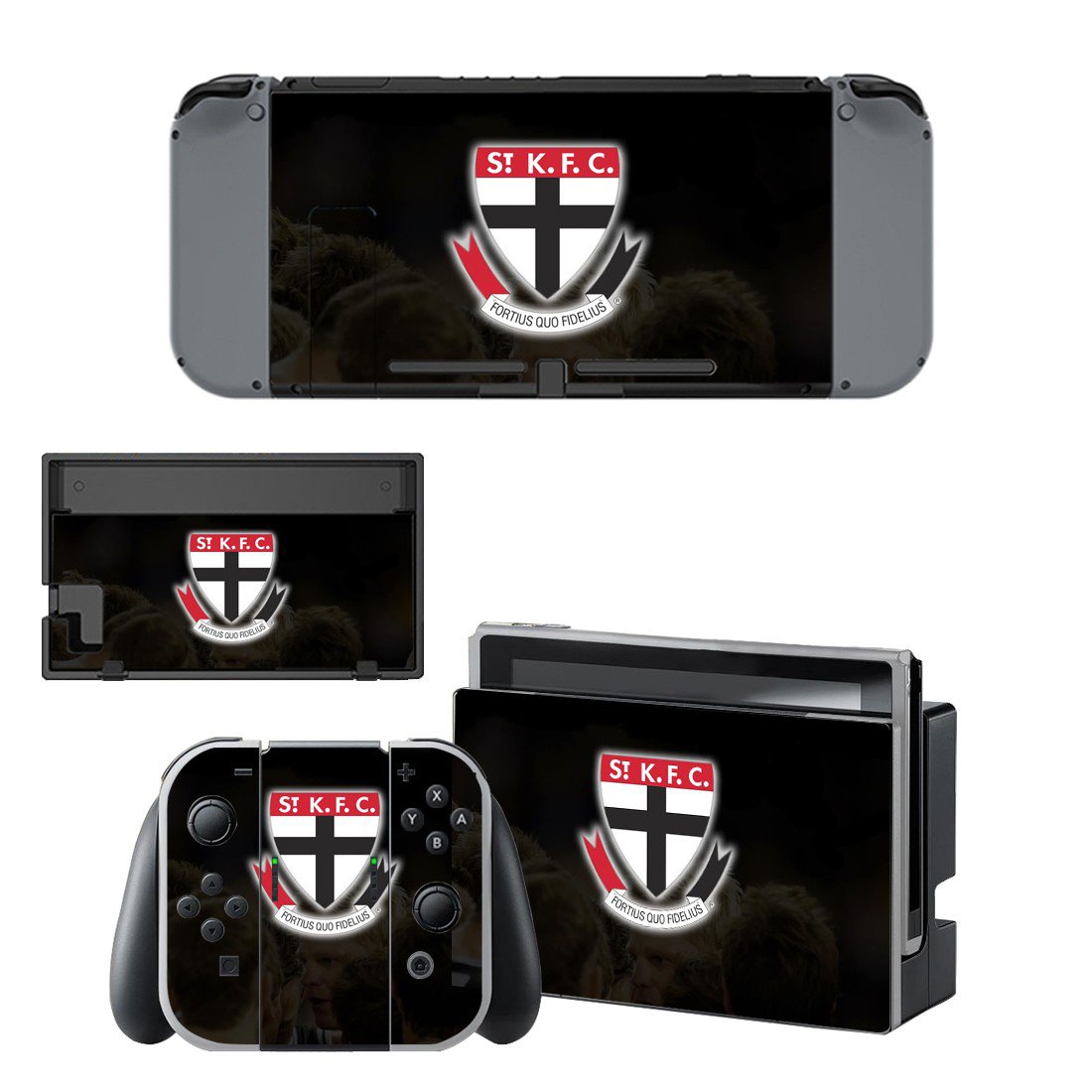 St Kilda Football Club decal for Nintendo switch console sticker skin