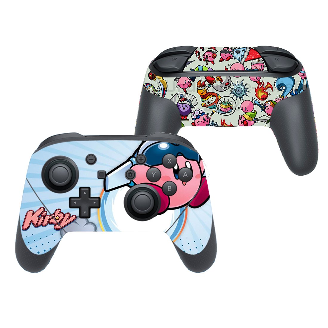 Kirby decal for Nintendo switch controller pro sticker skin