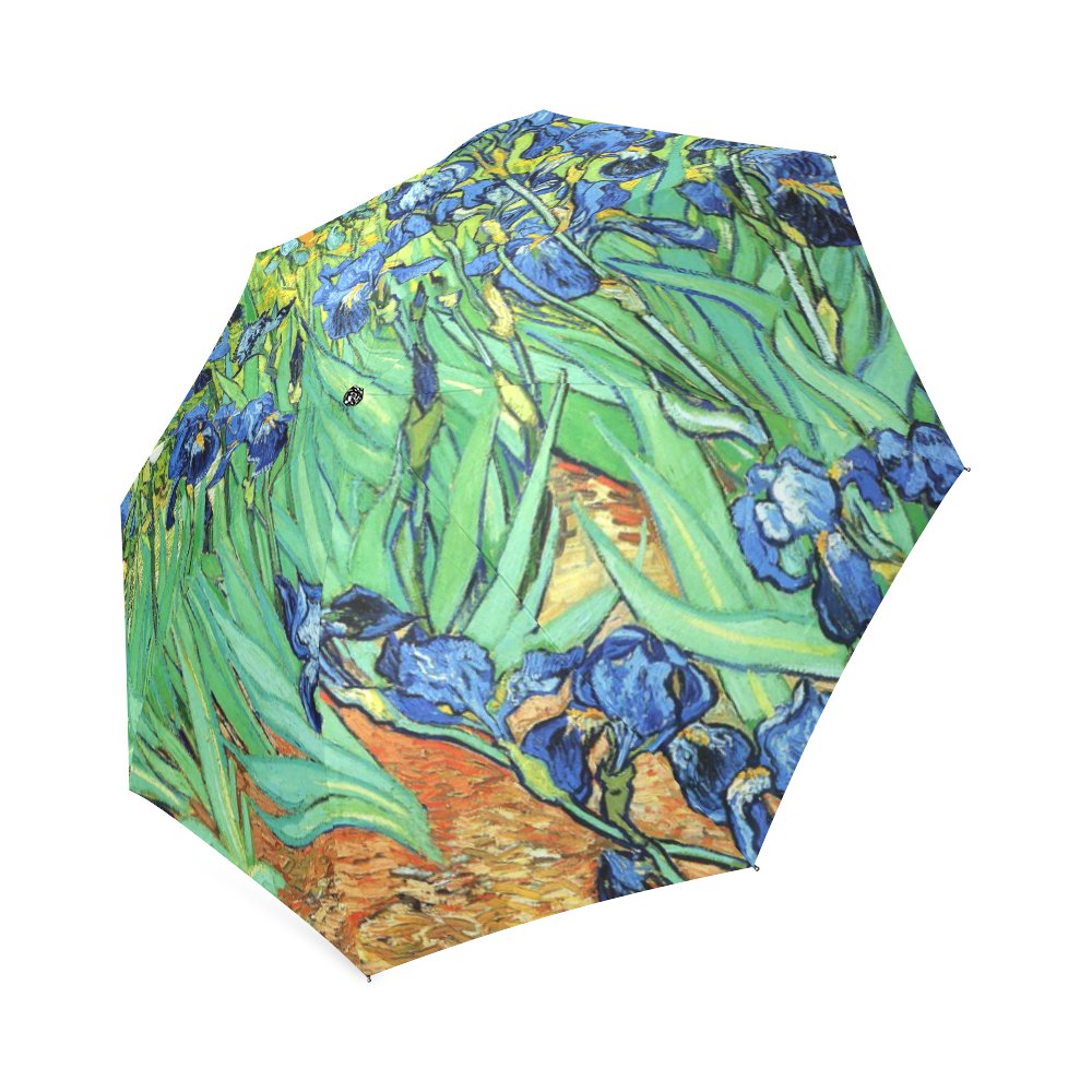 Irises Vincent Van Gogh Foldable Umbrella 8 ribs