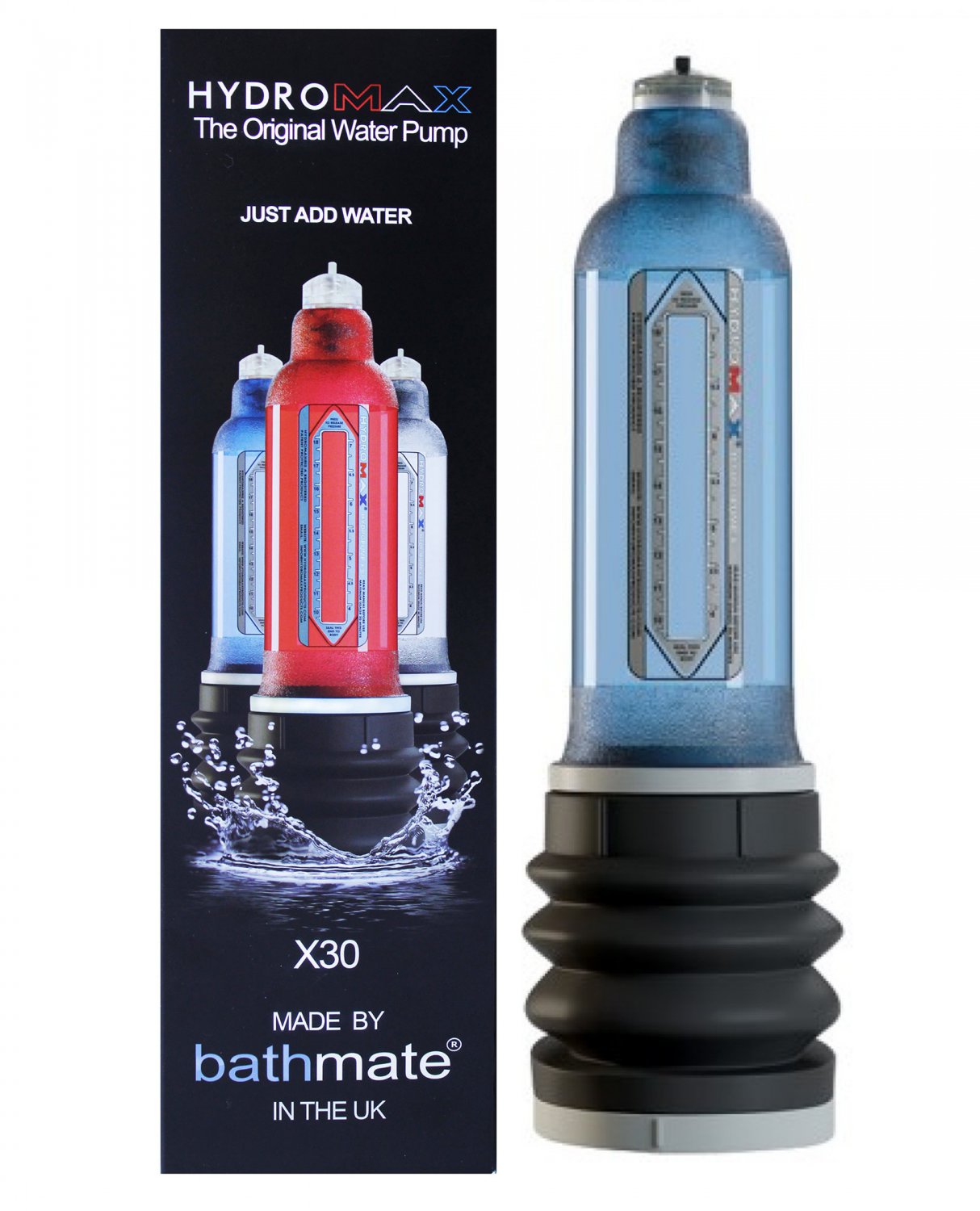 Blue Bath And Shower Hydromax X30 Male Enhancement Pump Gain Inches