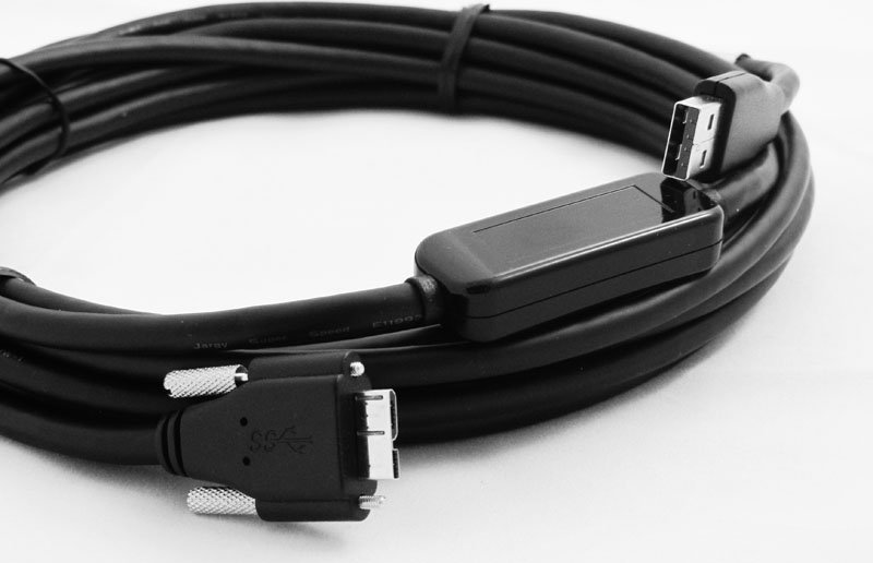 USB 3.0 Active Repeater Cable -A Male to Micro-B Male SuperSpeed Extension with Locking - 23Ft (7M)