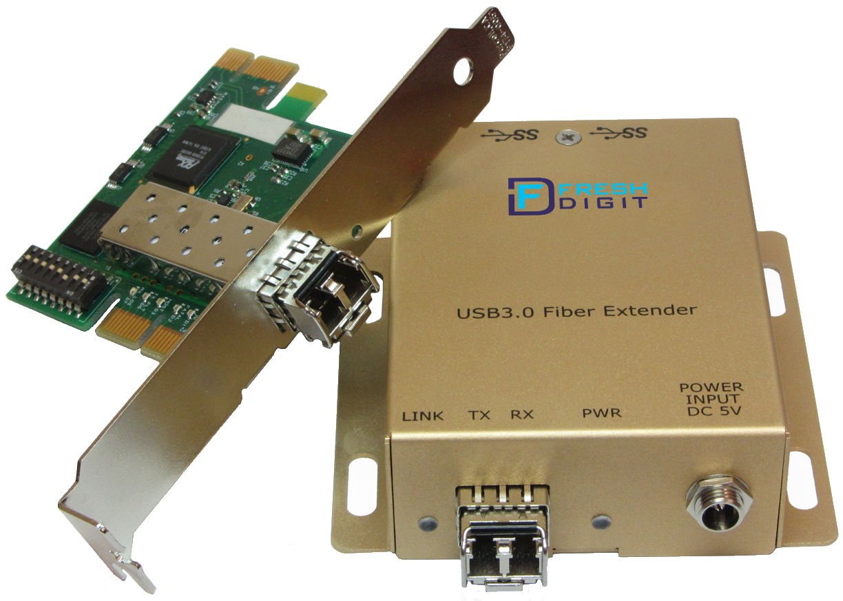 Fresh Digit USB 3.0 Multi Mode Fiber Optic Extender