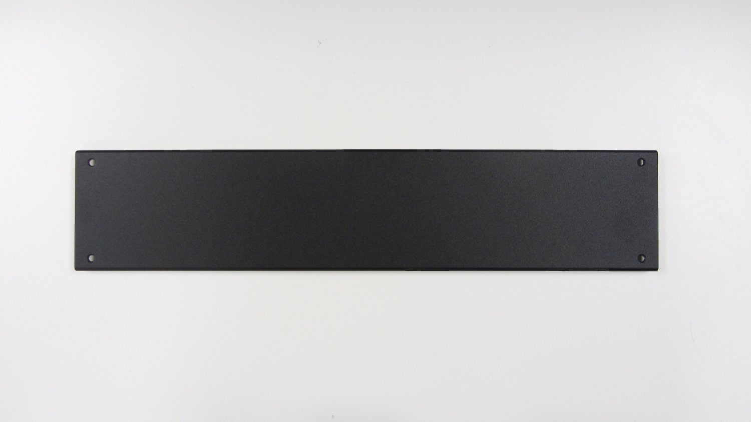 Hammond Front/Rear Aluminum Panel for RMCS/RMCV Series, 2U,Black Textured, RMCP3
