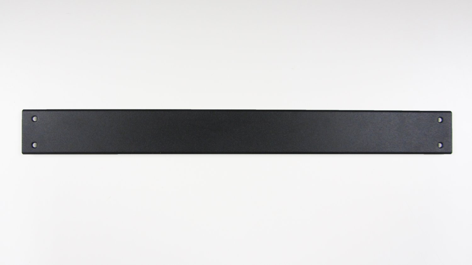 Hammond-Front/Rear Aluminum Panel for RMCS/RMCV Series. 1U Black Textured, RMCP1