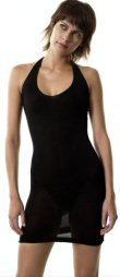 Open Back Mini Halter Dress