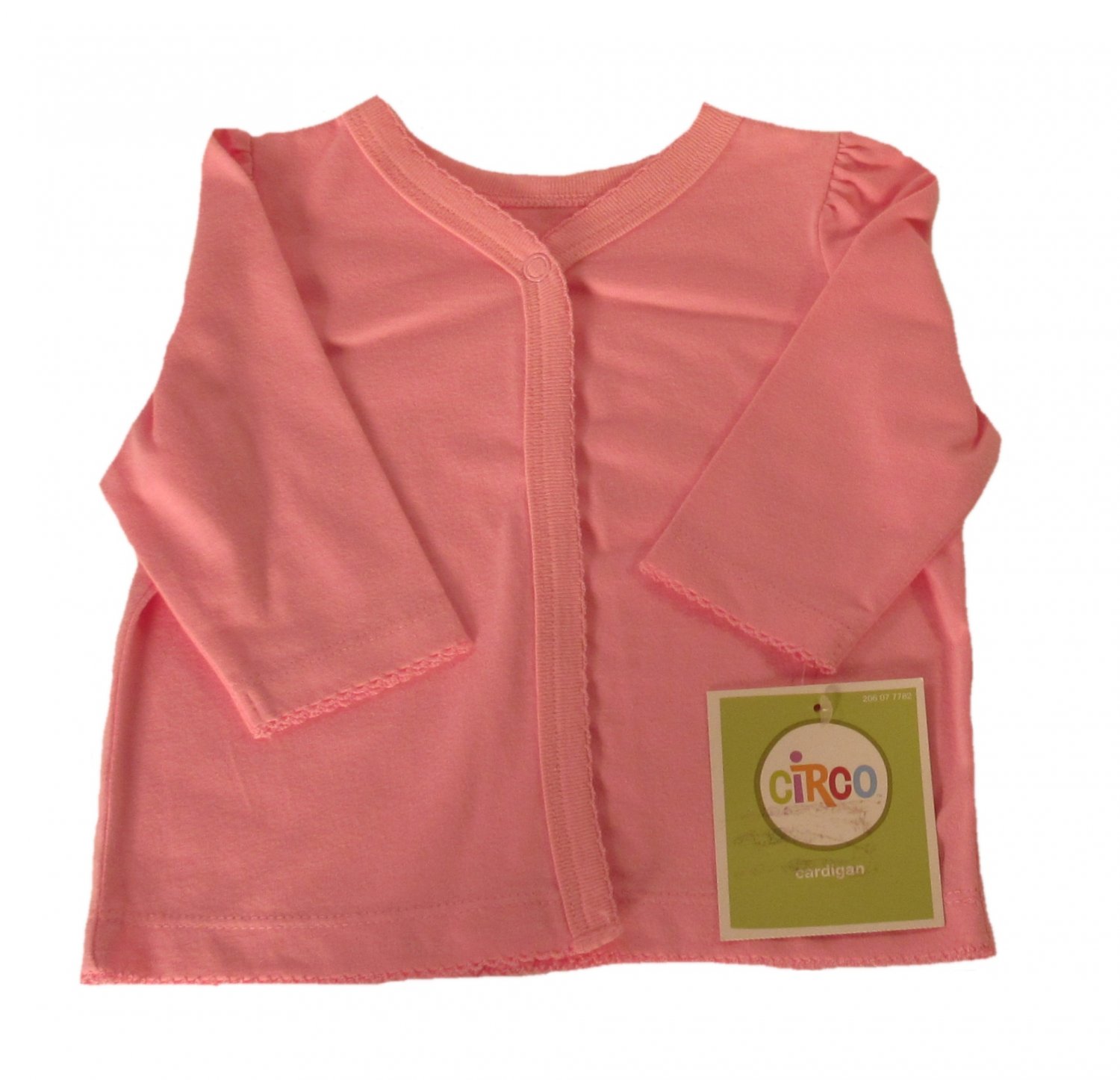 Circo Infant Girls Pink Long Sleeve Cardigan 3 Months
