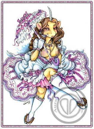 victorian unicorn
