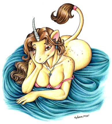 elegant unicorn