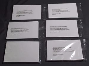 NEW Kodak Printer Xtralife Photo Paper 6 Packs -120 Sheets 4" X 7.25"