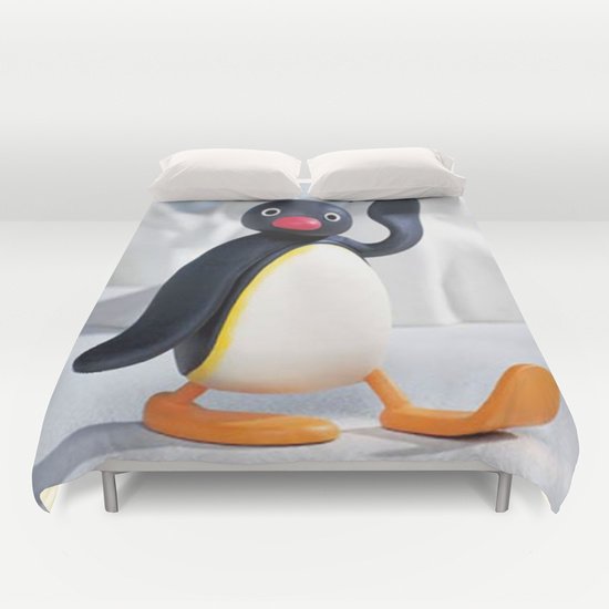 PINGU DUVET COVER for QUEEN SIZE 1UK1pcW