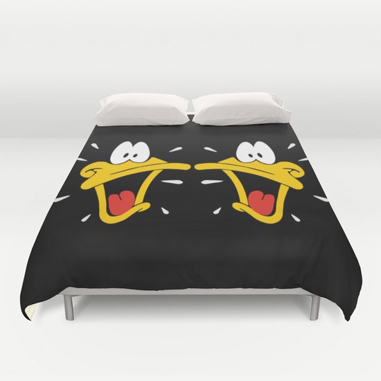 BLACK DUCK CARTOON DUVET COVERS for FULL SIZE 1iPWMNt