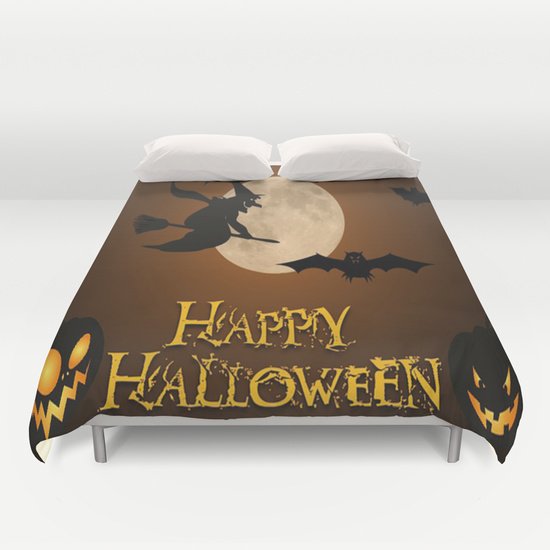 HAPPY HALLOWEEN DUVET COVERS for FULL SIZE 1RK4rbG
