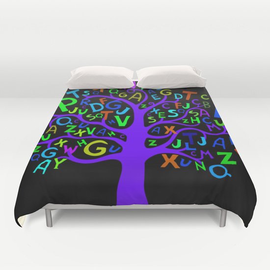 COLORFUL ABC DUVET COVERS for FULL SIZE 1PveToc