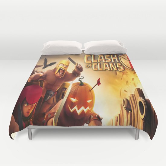 CLASH OF CLANS DUVET COVERS for QUEEN SIZE 1G7ESQI
