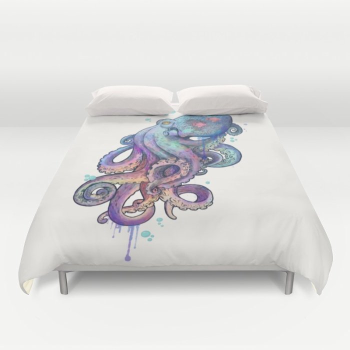 DUVET COVERS octopus for KING SIZE 27VtRwu