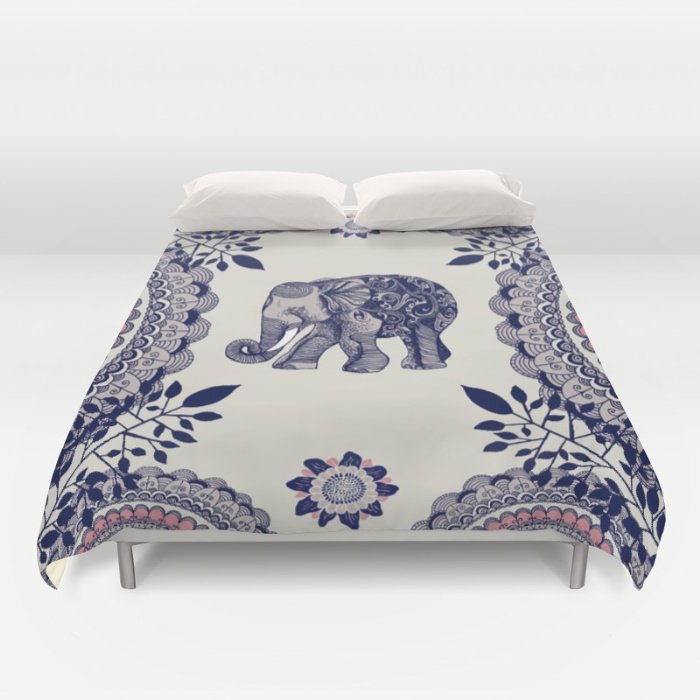 Elephant Pink DUVET COVERS for QUEEN SIZE 1XWkEj3