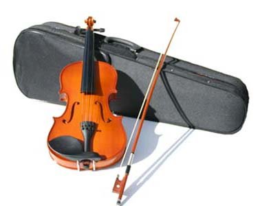 4/4 Violin with Accessories & Case Full Size, Natural