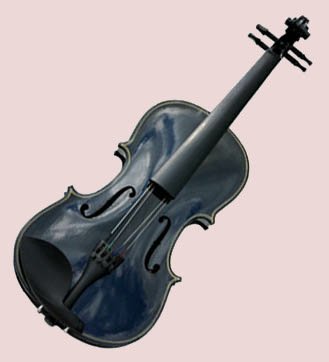 4/4 Violin with Accessories & Case Full Size, Black