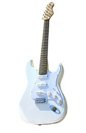 Electric Guitar, White