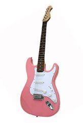 Electric Guitar, Pink