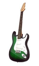 Electric Guitar, Green