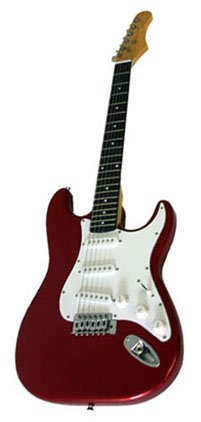 Electric Guitar, Metallic Red